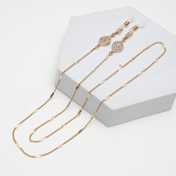 Premium Pearl-Embellished Eyewear Chain kalsten