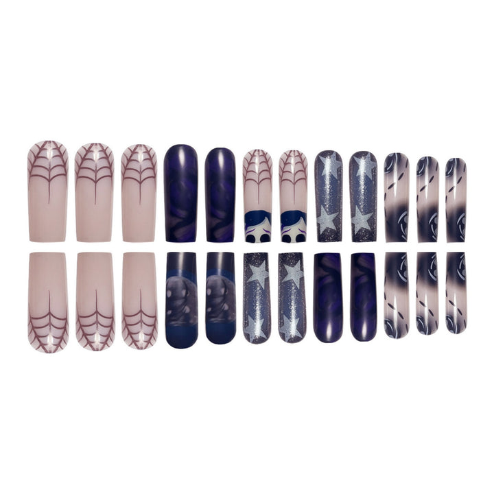 Artistic Cosmic Nail Design Kalsten
