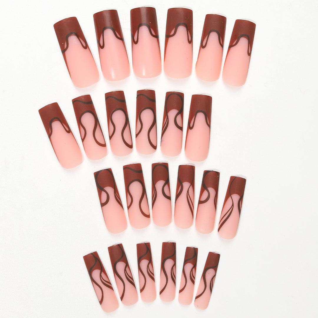 Animal Print Glam Press-On Nails Kalsten