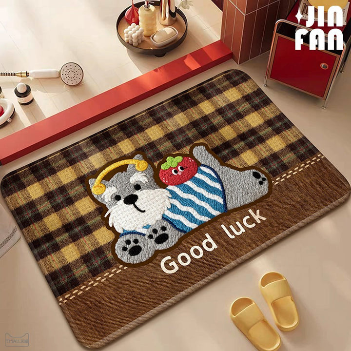 Cute Animal-Themed Indoor Doormat Kalsten