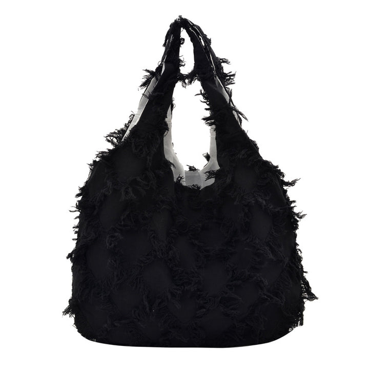 WoFringed Textured Shoulder Bag Kalsten