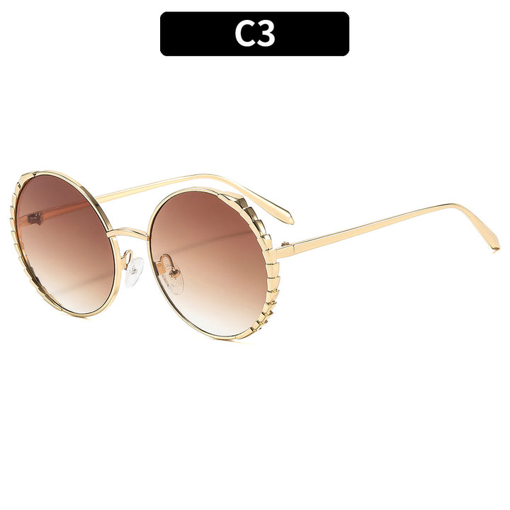 Elegant Round Frame Glasses