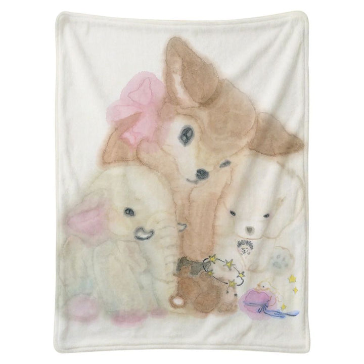 Cuddly Character-Themed Throw Blanket