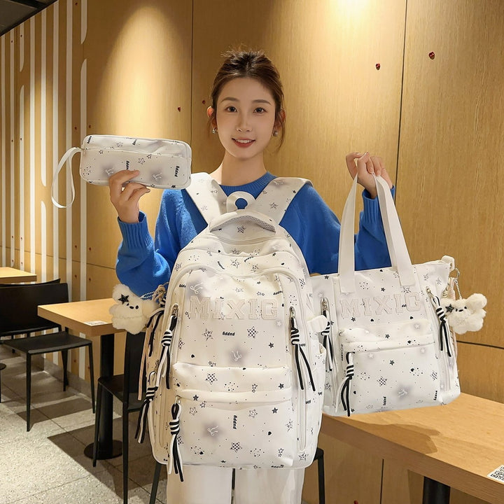 Trendy Illustrated Graphic Backpack Kalsten