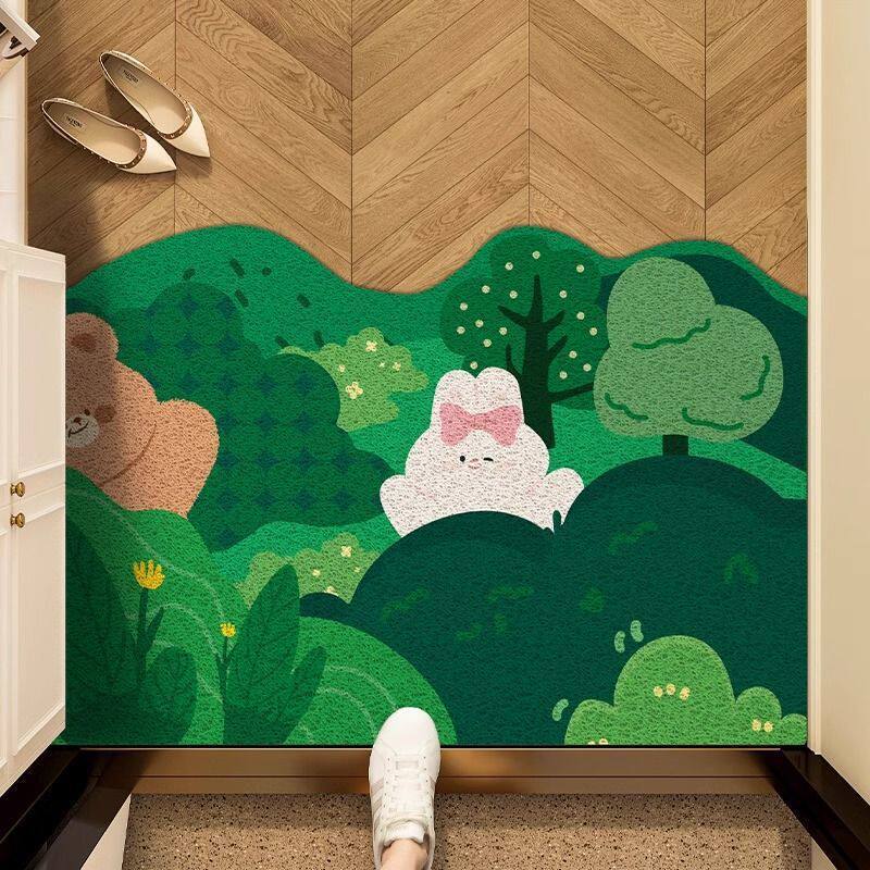 Cartoon Forest Animal Doormat Kalsten