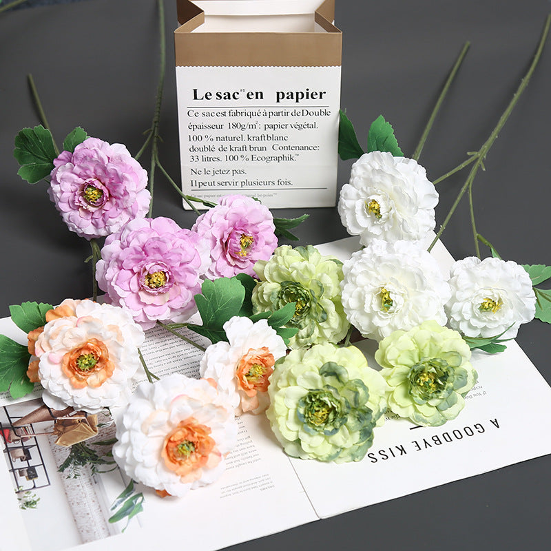 Decorative Silk Flower for Home Decor Display