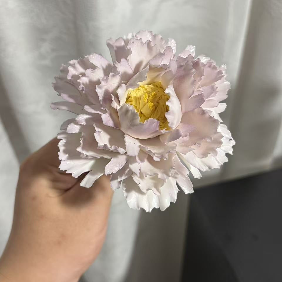Lifelike Decorative Peony Flower