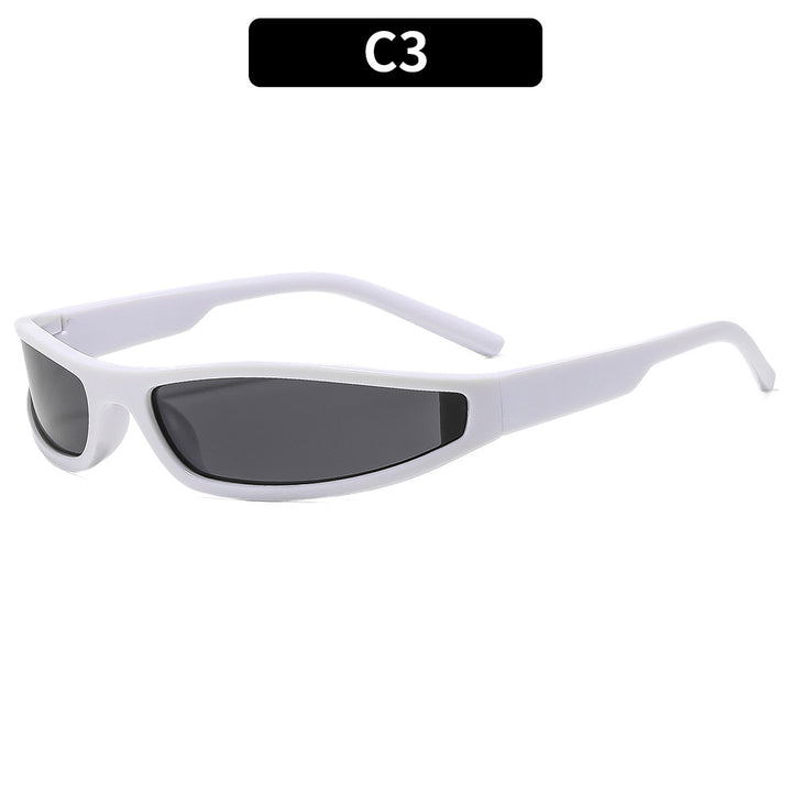 Sporty High-Performance Wrap Sunglasses