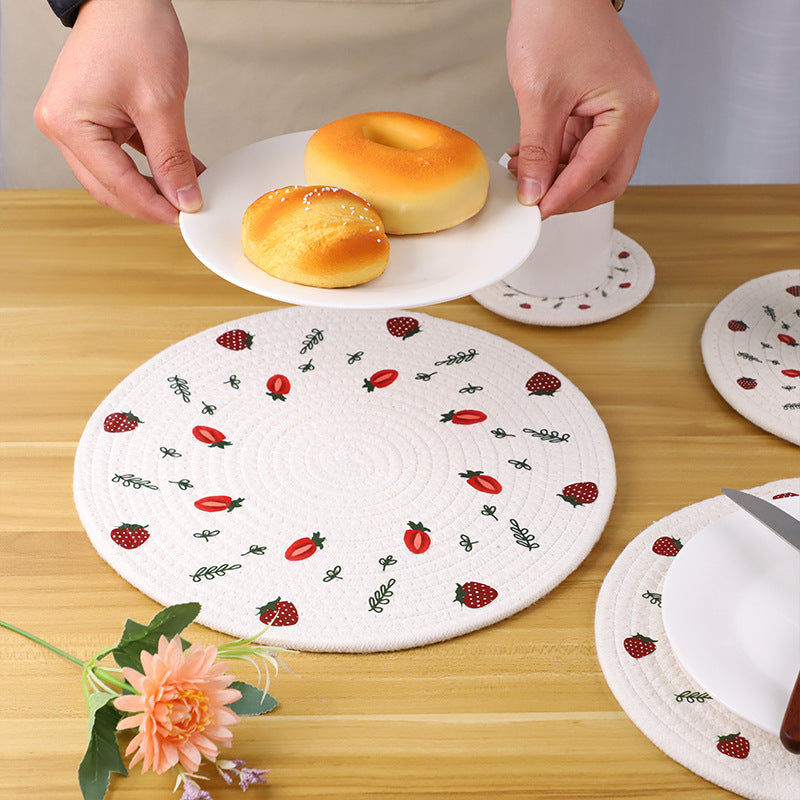 Round tablecloth with mandala pattern Kalsten