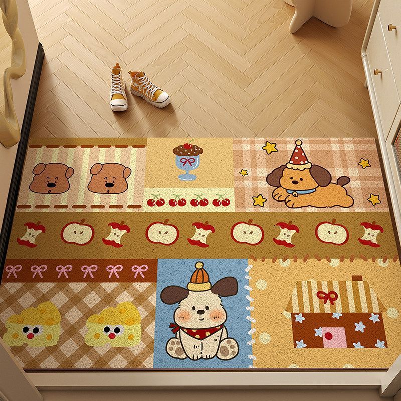 Cartoon-Themed Entrance Mat