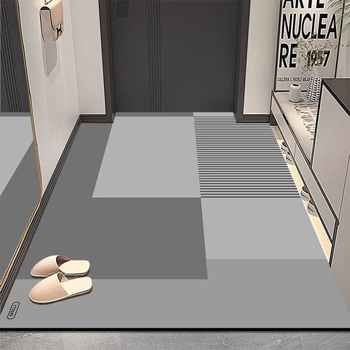 Modern Geometric Entryway Mat