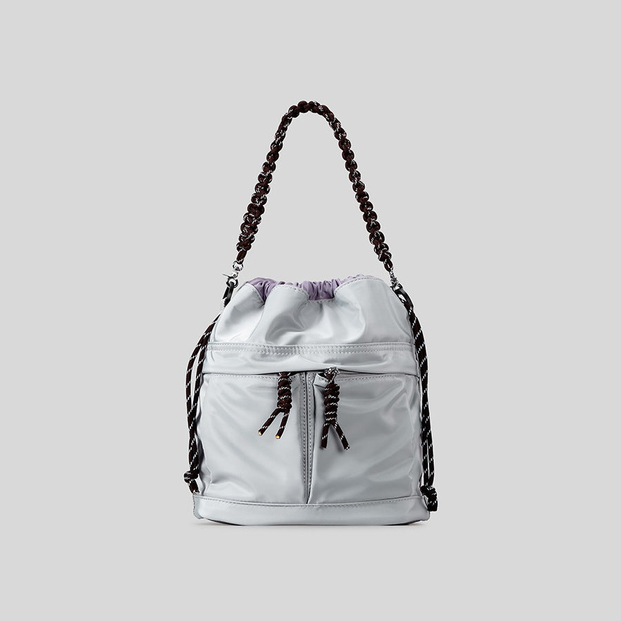 Drawstring Bucket Bag