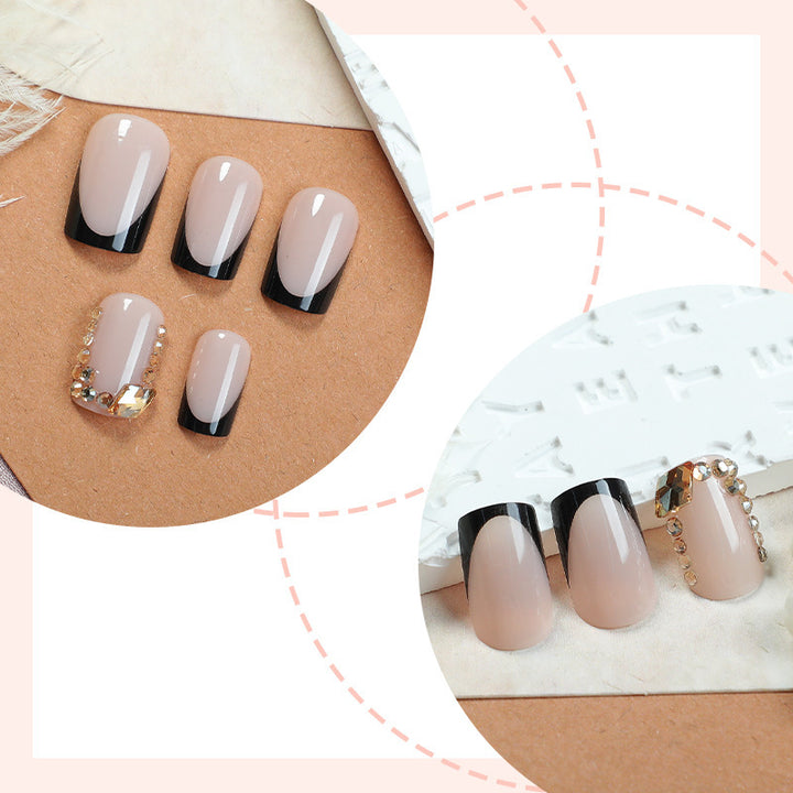 Artificial nail tips with stylish accents Kalsten