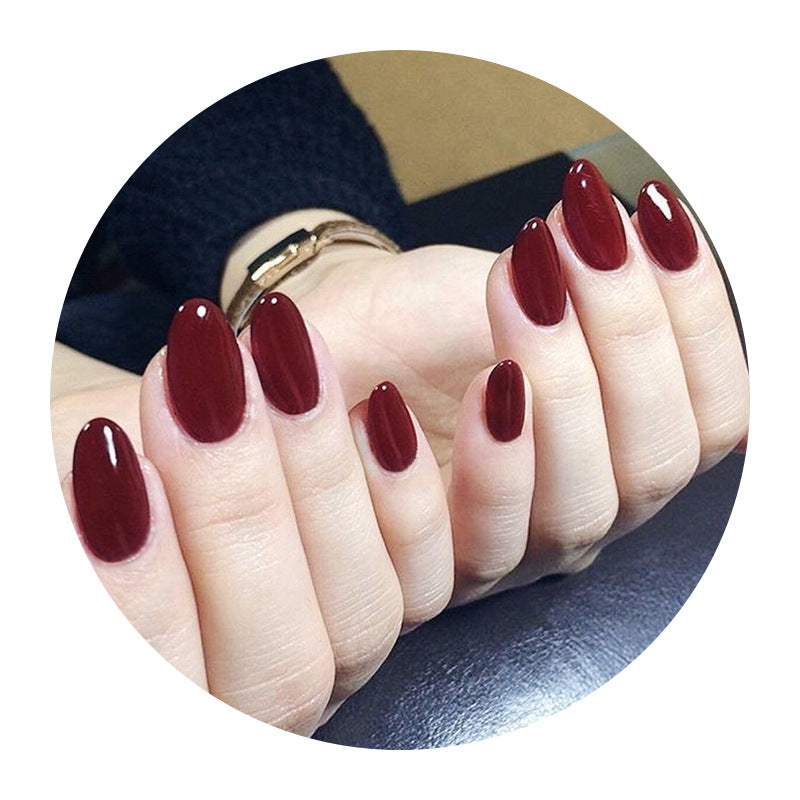 Glossy Long-Lasting Press-On Nail Set Kalsten 1790727288
