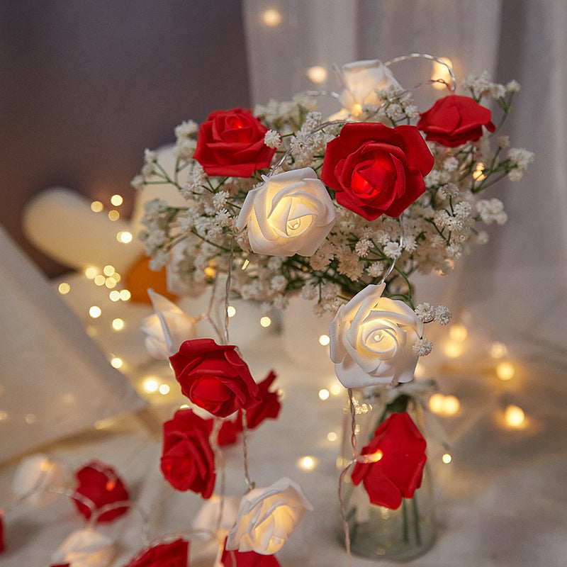Decorative LED rose string lights Kalsten