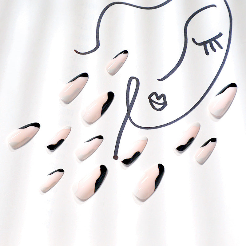 Artistic Abstract Press-On Nails Kalsten