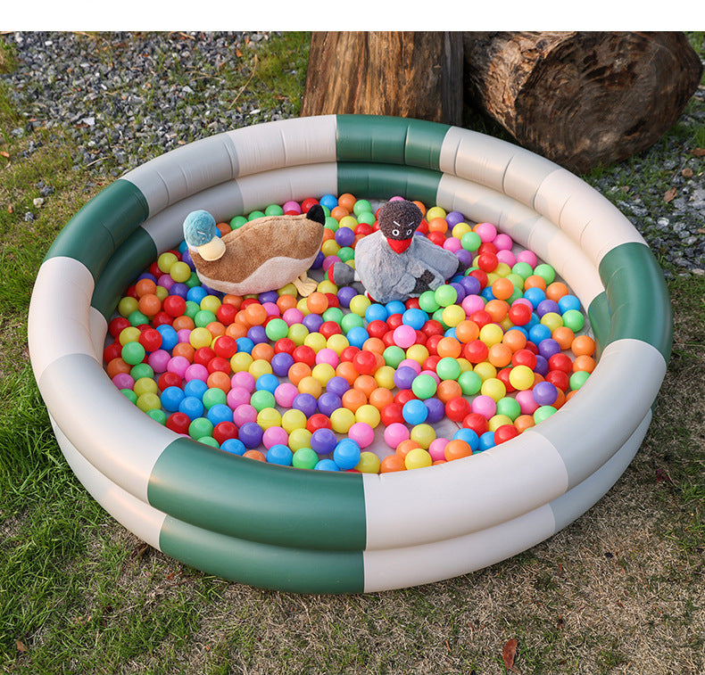 Women Inflatable Children's Swimming Pool with Fun Sea Motifs Kalsten