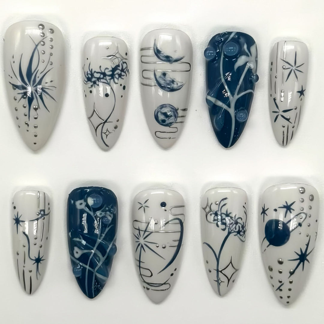 Thematic Artisan Press-On Nail Set Kalsten