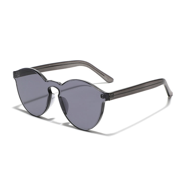 Women's stylish round sunglasses with innovative frame Wide Kalsten