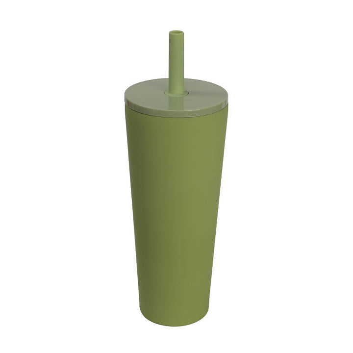 Unisex High-Quality Drinking Cup with Integrated Straw Kalsten