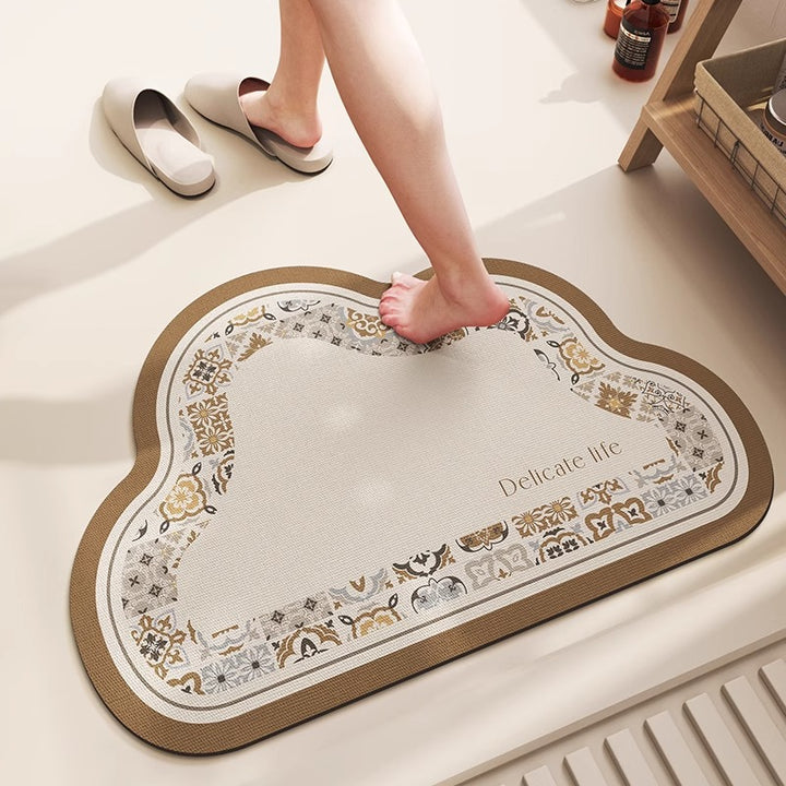 Luxurious Half-Moon Entry Mat