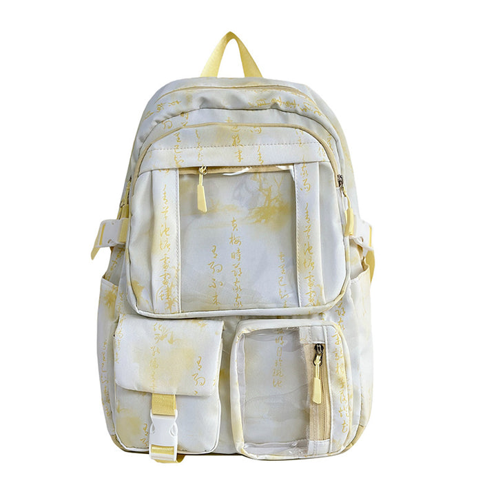 Artistic Graphic Print Backpack