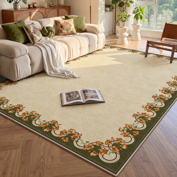 Floral Pattern Indoor Area Rug Kalsten