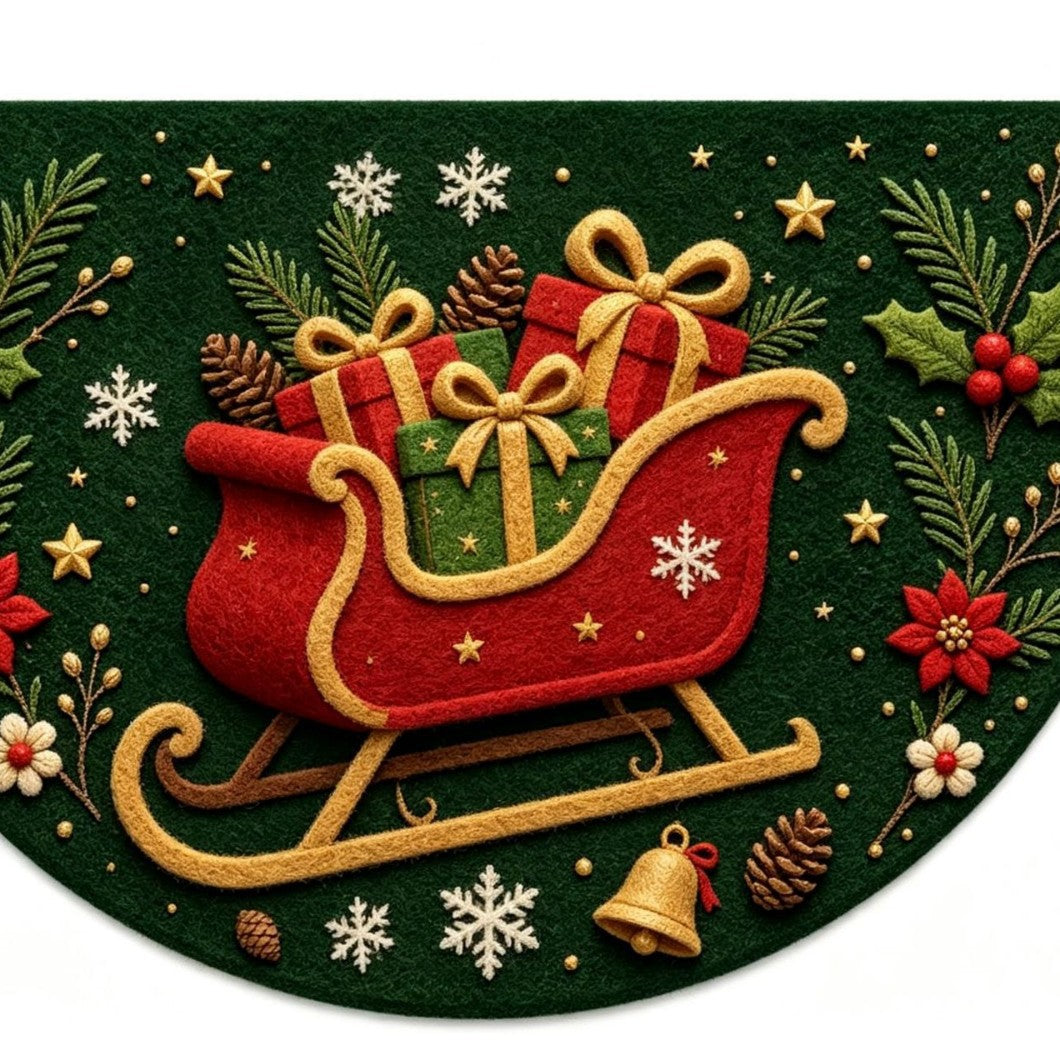 Holiday-Themed Decorative Area Mat Kalsten