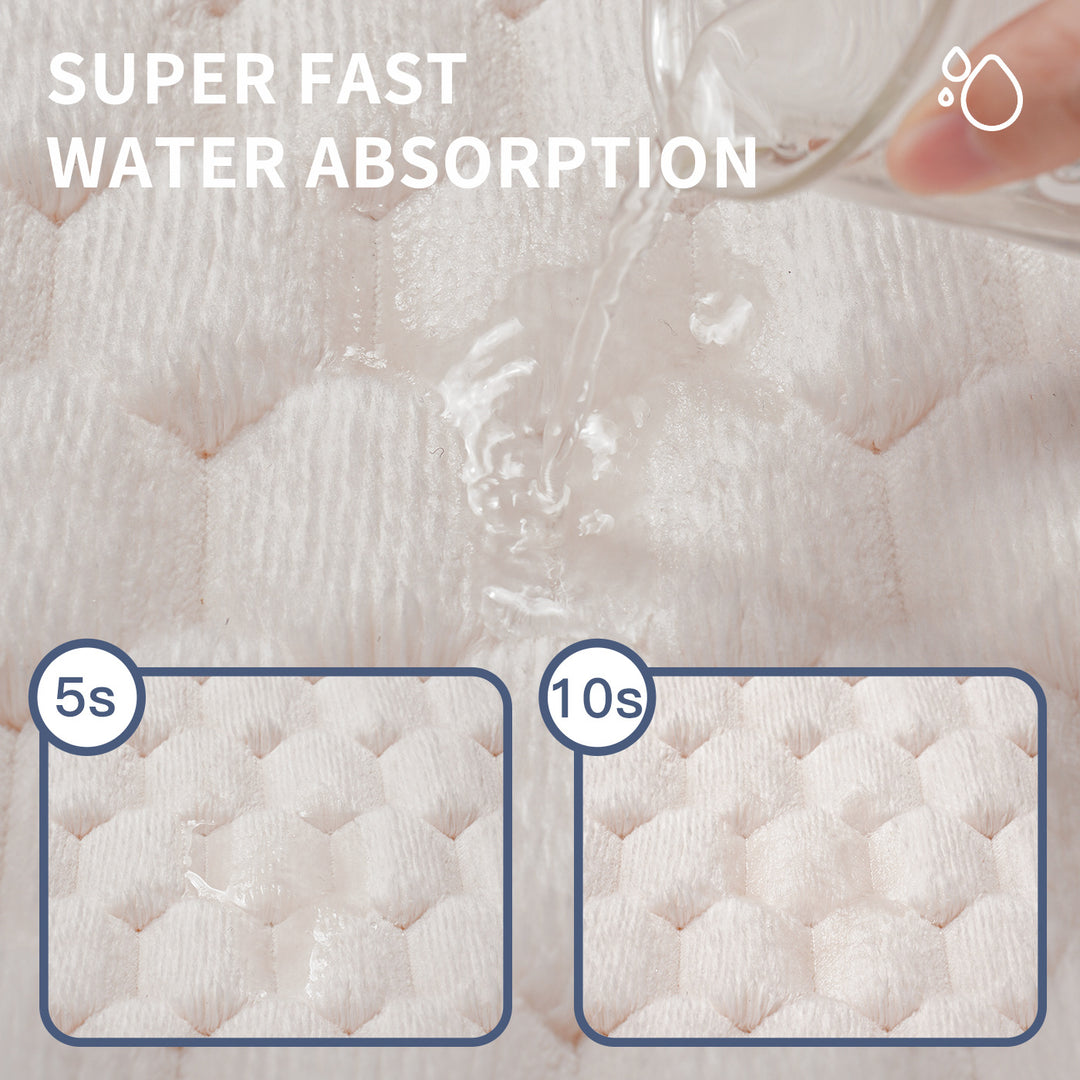 Absorbent Honeycomb Bath Mat