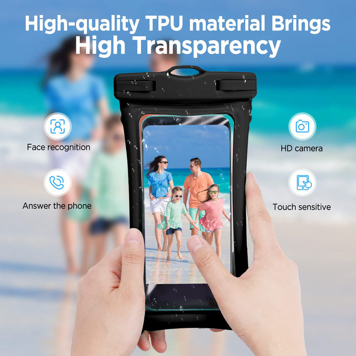 Waterproof smartphone holder with carrying strap Kalsten