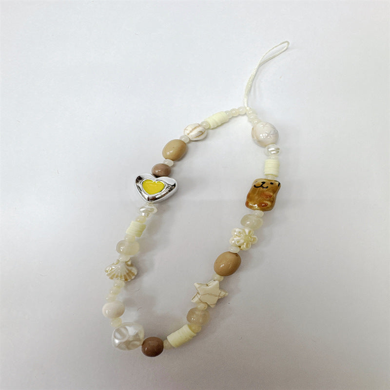 Handcrafted Beaded Charm Keychain Kalsten 1790135022