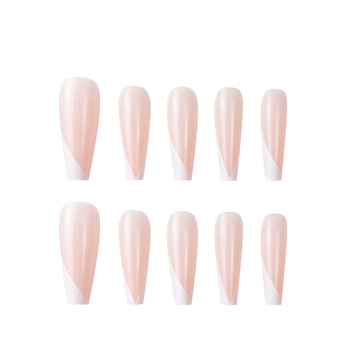 Elegant Glossy Stiletto Nail Extensions Kalsten