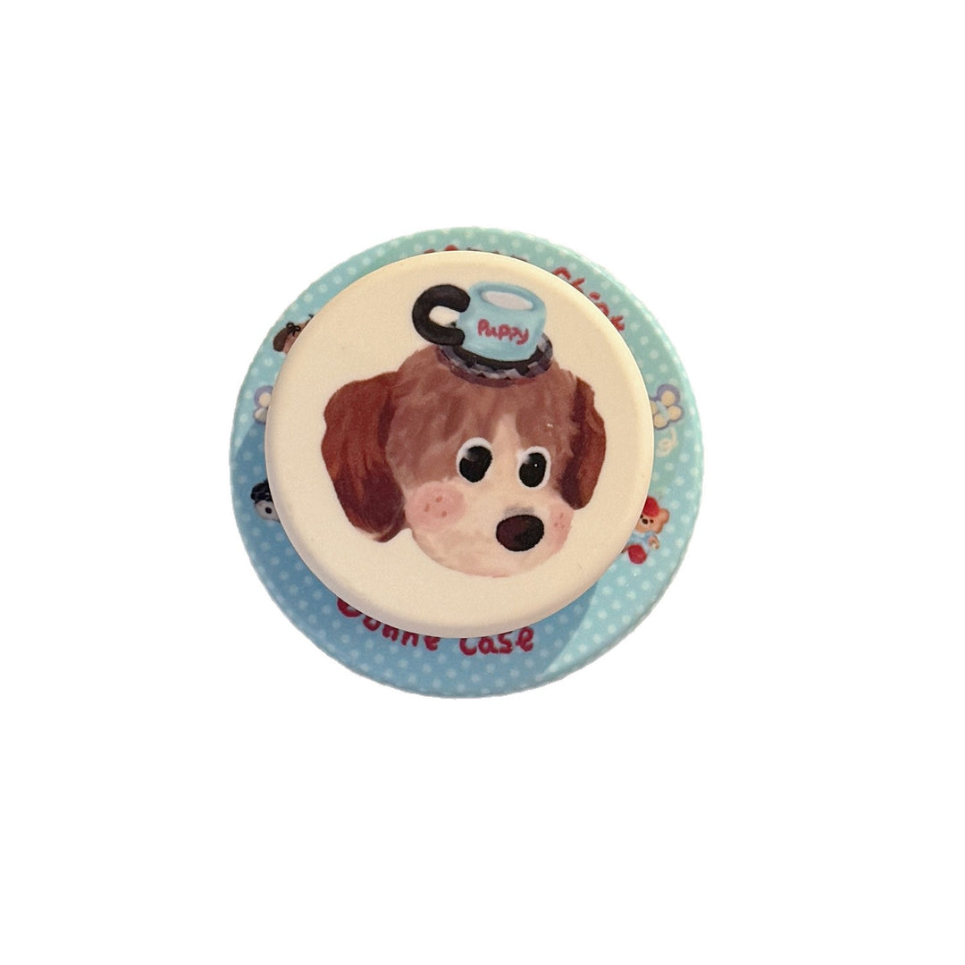 Decorative smartphone finger holder in dog design Kalsten