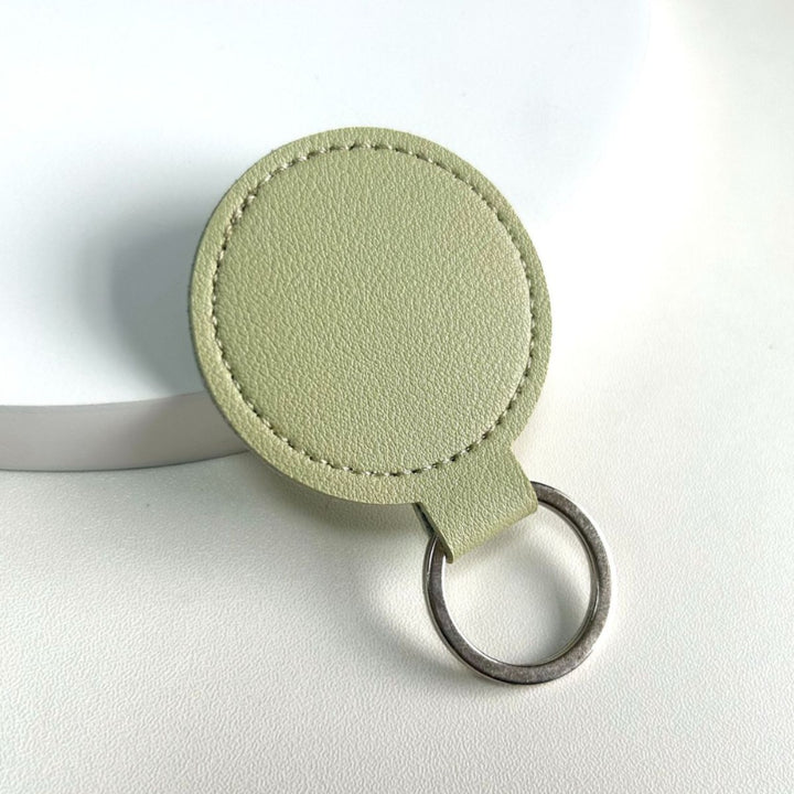 Round Leather Keyring Kalsten