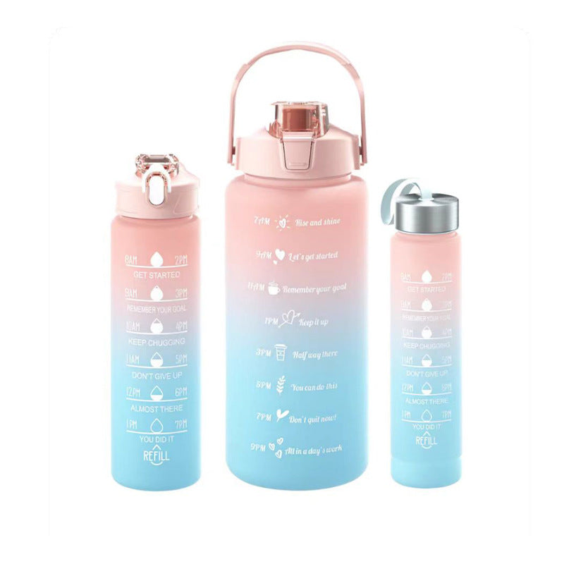 Unisex Motivating Water Bottle with Time Markings Kalsten