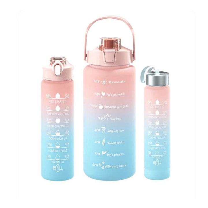 Unisex Motivating Water Bottle with Time Markings Kalsten