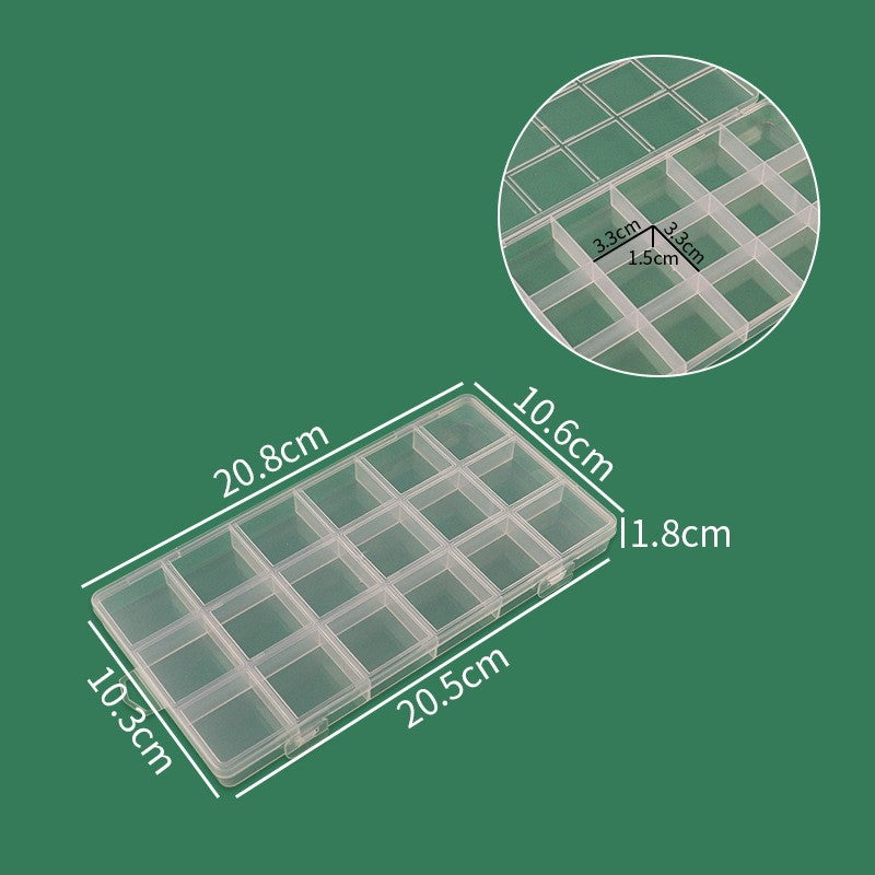 Multi-Compartment Craft Supply Box Kalsten