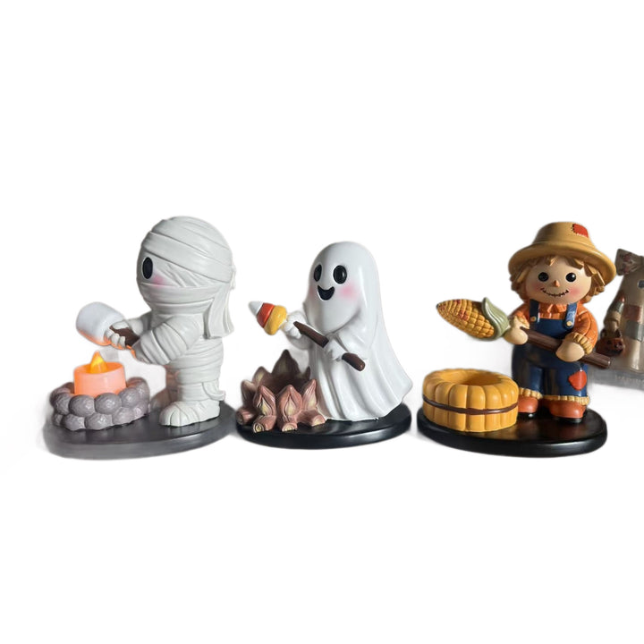 Decorative mummy figure with candle holder Kalsten