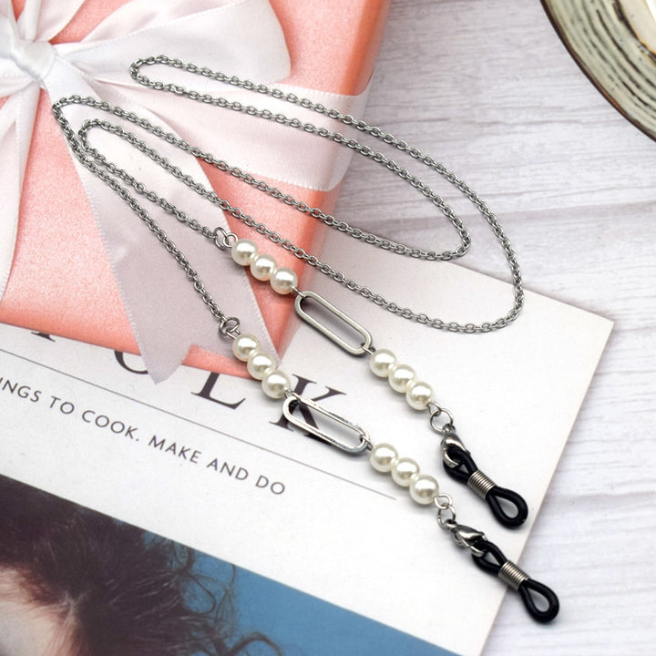 Elegant Pearl-Linked Eyewear Chain Kalsten 1786692206