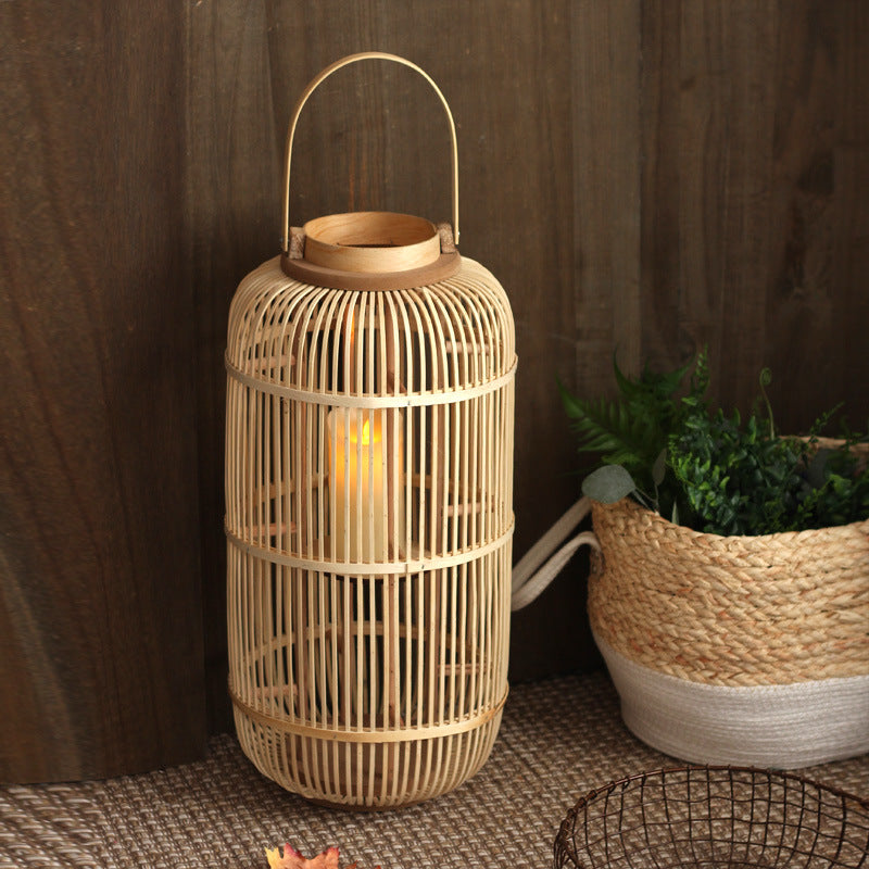 Decorative Lantern made of Rattan Kalsten