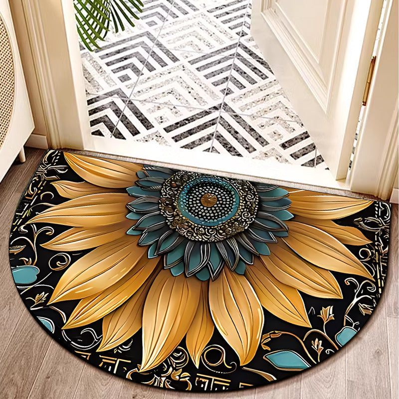Dragonfly-Themed Decorative Bath Mat