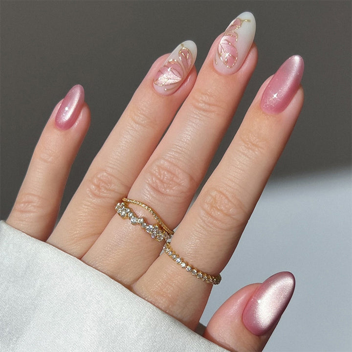 Artisan Decorated Press-On Nail Set kalsten