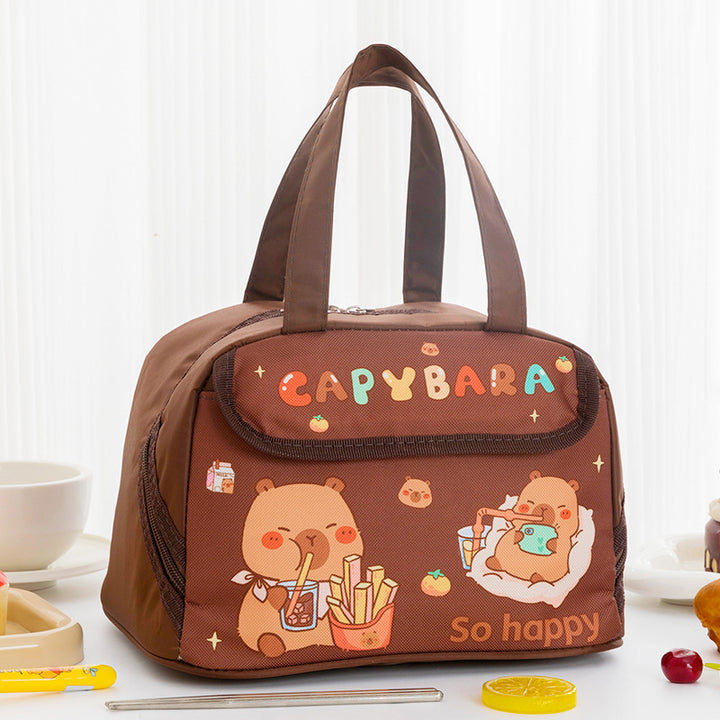 Cartoon-Themed Insulated Lunch Bag Kalsten