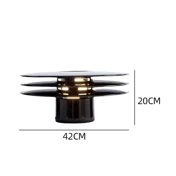 Contemporary Table Lamp with Adjustable Light Settings