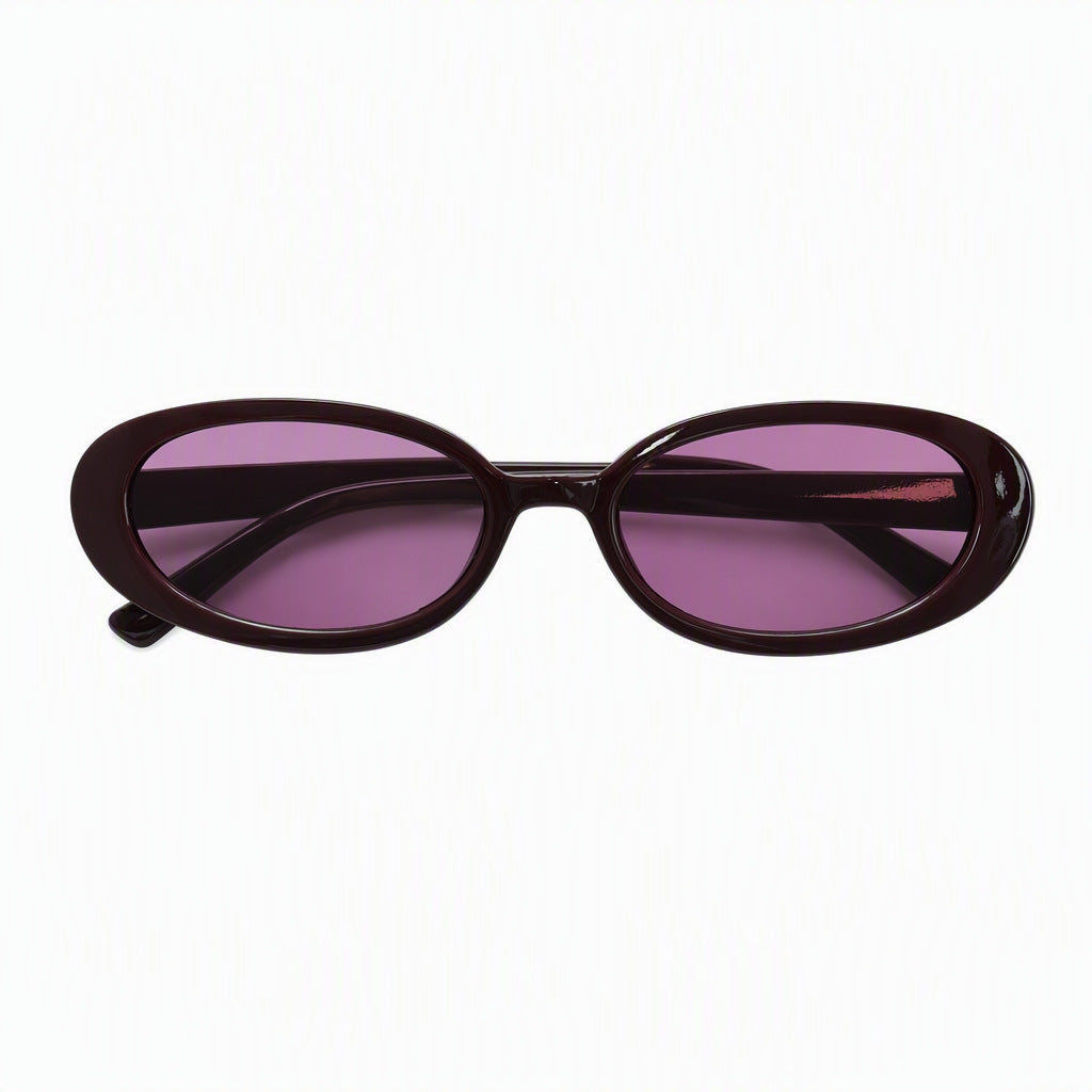 Chic Vintage Oval Sunglasses Kalsten