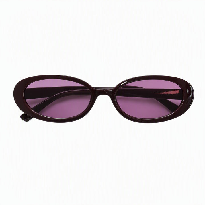 Chic Vintage Oval Sunglasses Kalsten