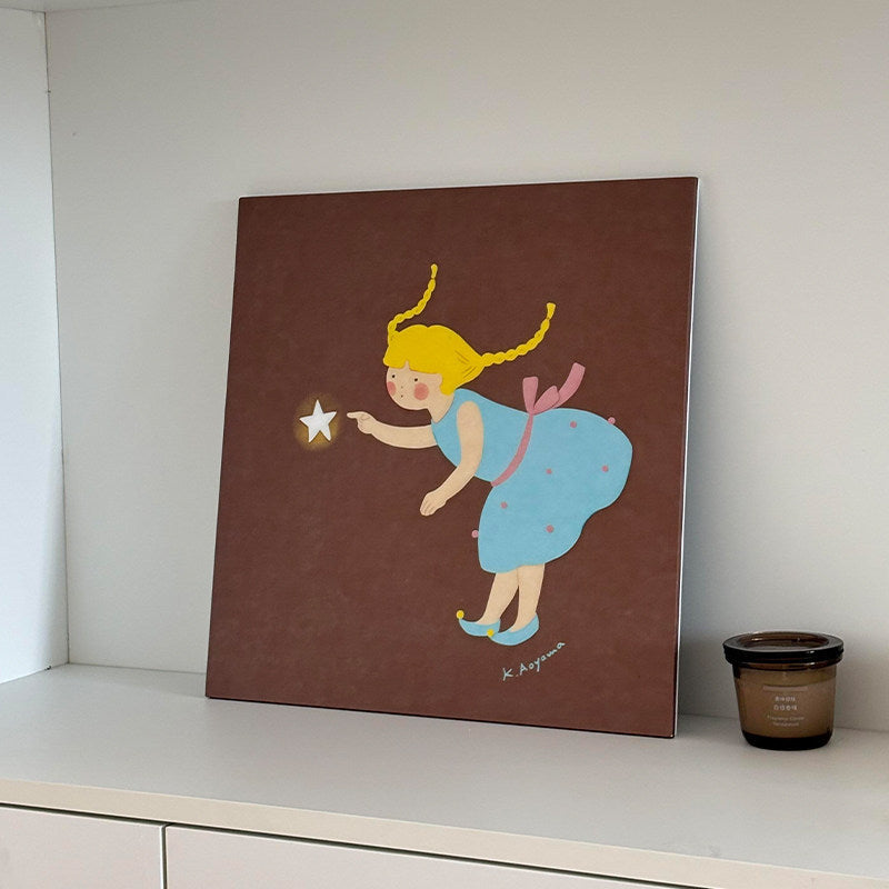 Whimsical Starry Childrens Wall Art
