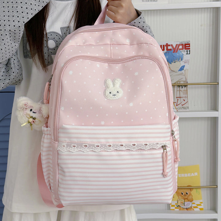 Playful Bunny-Ear Casual Backpack Kalsten