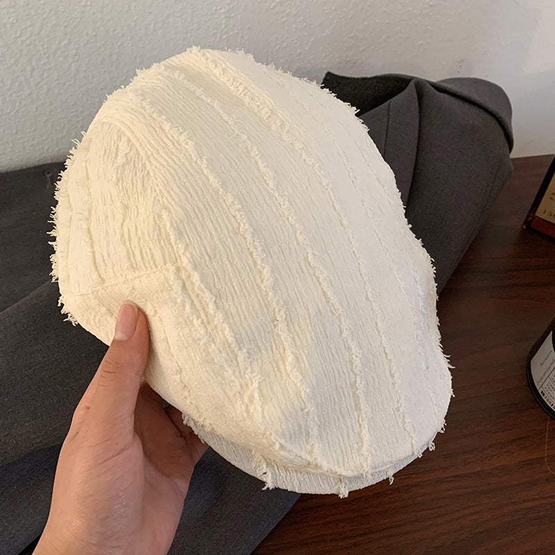 Textured Knit Beret