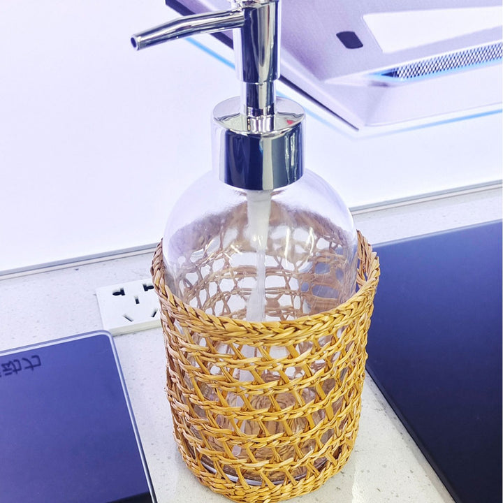 Decorative Woven Soap Dispenser Kalsten